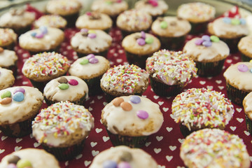 little homemade dessert cake