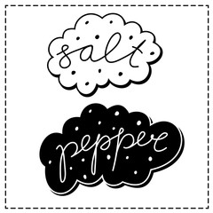 Salt and pepper labels