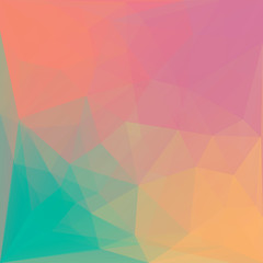 Abstract low poly background for mobile apps, wallpapers. Geometric triangular low polygonal style background. Vector graphic illustration. Design template. Creative mockup. Business template.