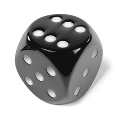 3d rendering of playing dices