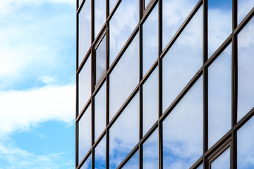 Windows of the office building