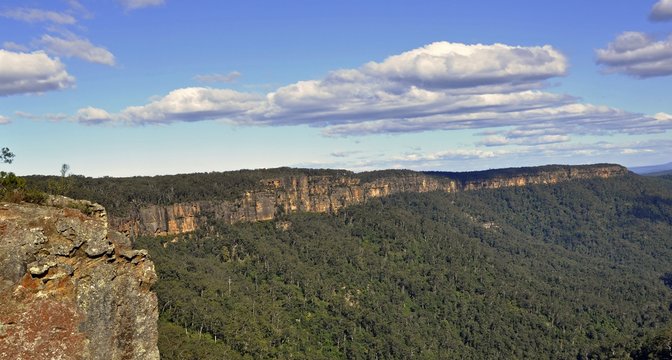  landscape  at the Morton National Park  in the Kangaroo Valley  NSW , Australia