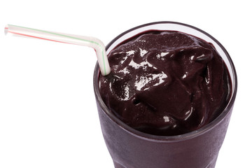 Acai Juice in white background