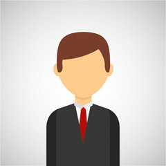 business person avatar  design 