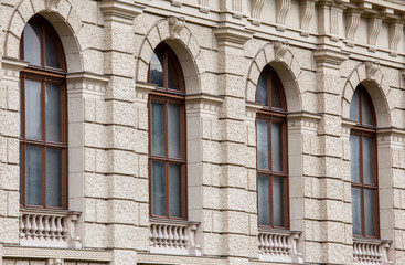 Facade of Kunsthistorisches Museum.