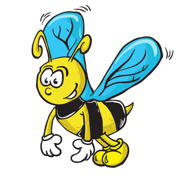 bee cartoon