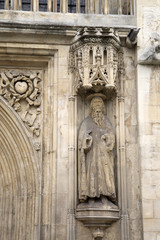 Facade of Abbey, Bath