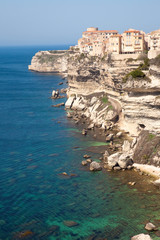 Fototapeta na wymiar Littoral Corse prêt de Bonifacio