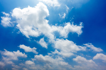 Tropical  Blue Sky Cloud, abstrace cloud Background, skyscape na