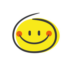 Stick Figure Series Emoticon / Verlegenheit