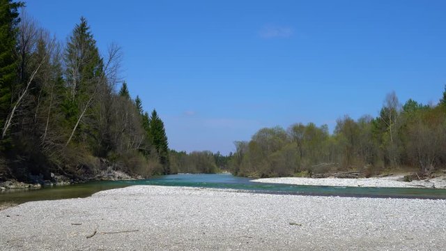 Isarflimmern - vier Isar-Impressionen zwischen Wolfratshausen und Geretsried