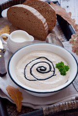 Autumn creamy soup