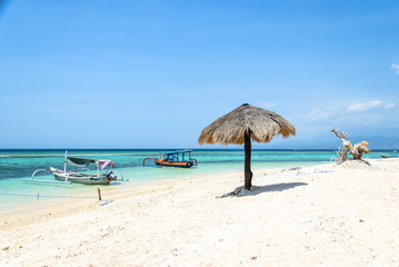 Beach of Gili Meno, Lombok, Indonesia