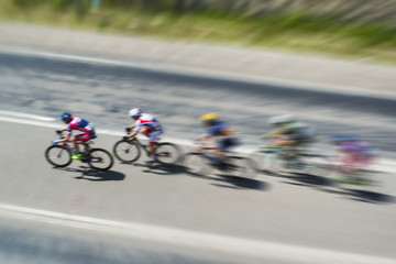 Obraz premium Cycling race