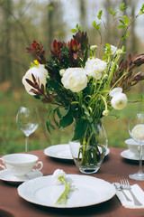 bukiet pośród zastawy © nearforest