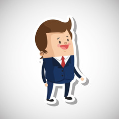 Man profile design , vector illustration