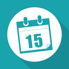 Vector illustration of Calendar, editable icon