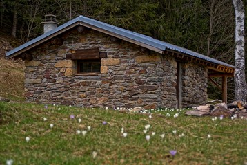 Refuge du Bout - Belledonne - Isère.