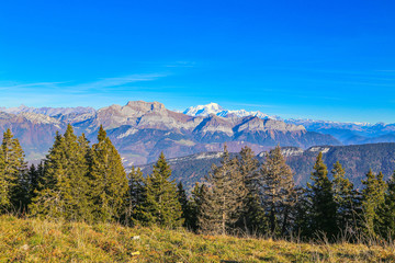 Fototapeta premium Montagne - Semnoz