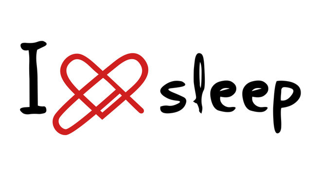 sleep love icon