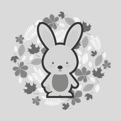 Obraz premium animals fall design 