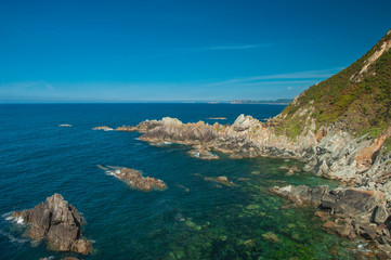 Nice natural coast in Spain