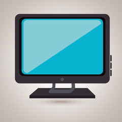 Fototapeta premium tv retro design 
