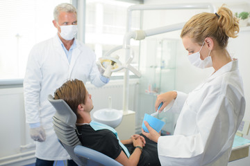 Obraz premium dental appointment