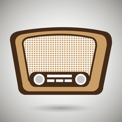 radio retro design 
