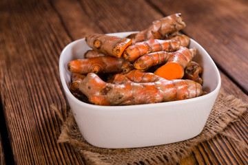 Portion of Turmeric