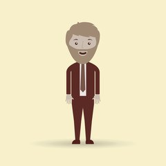 business person avatar  design 