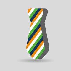 tie isolated design 