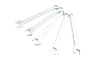 different metal wrenches