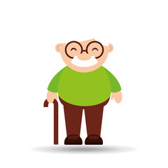 happy grandparents  design 