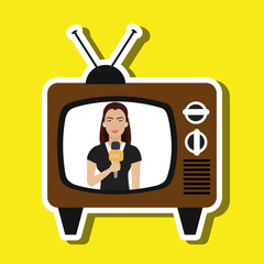 news reporter design 