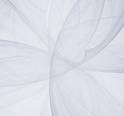 Abstract white fractal background