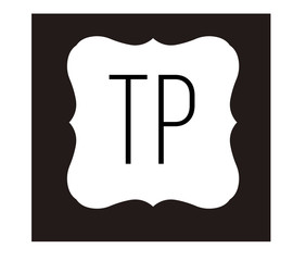 TP Initial Logo for your startup venture