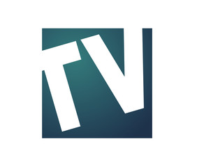 TV Initial Logo for your startup venture