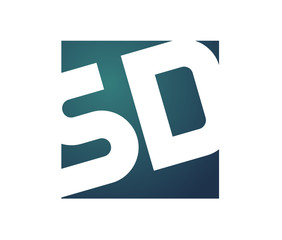 SD Initial Logo for your startup venture