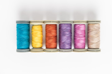 Multi-colored threads