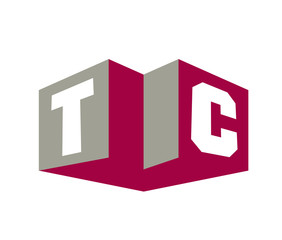TC Initial Logo for your startup venture