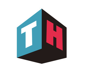 TH Initial Logo for your startup venture