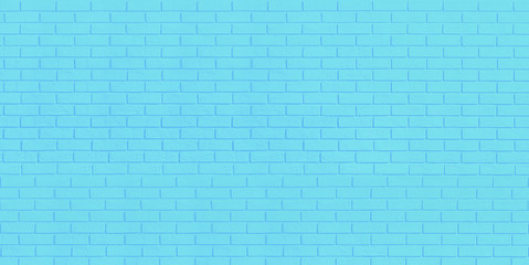 Blue brick wall background