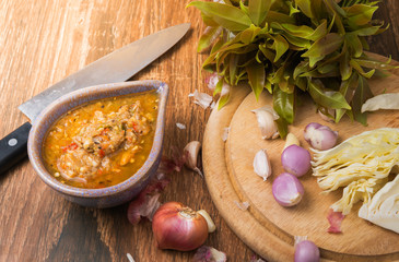 Ground water bug spicy dip