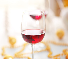 Wineglasses closeup