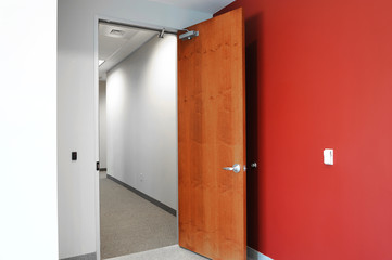 open office room door