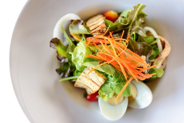 breakfast at the luxury hotel