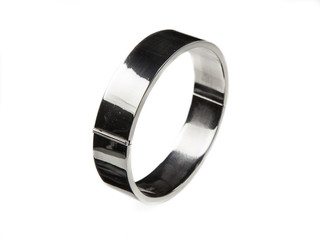 Square Robust Silver bracelet