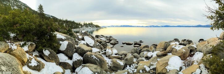 magnificent lake tahoe panorama