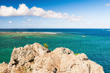 Beautiful seascape. Mauritius Island